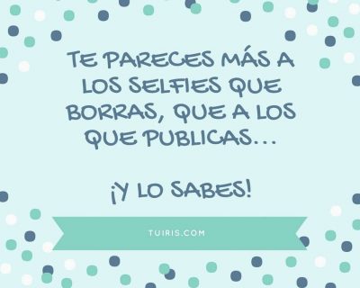 Y lo sabes…