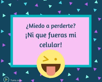 ¡Si pierdo mi celular muero!